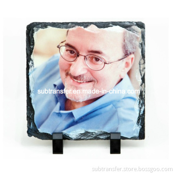 Small Square Sublimation Photo Slate/Rocks